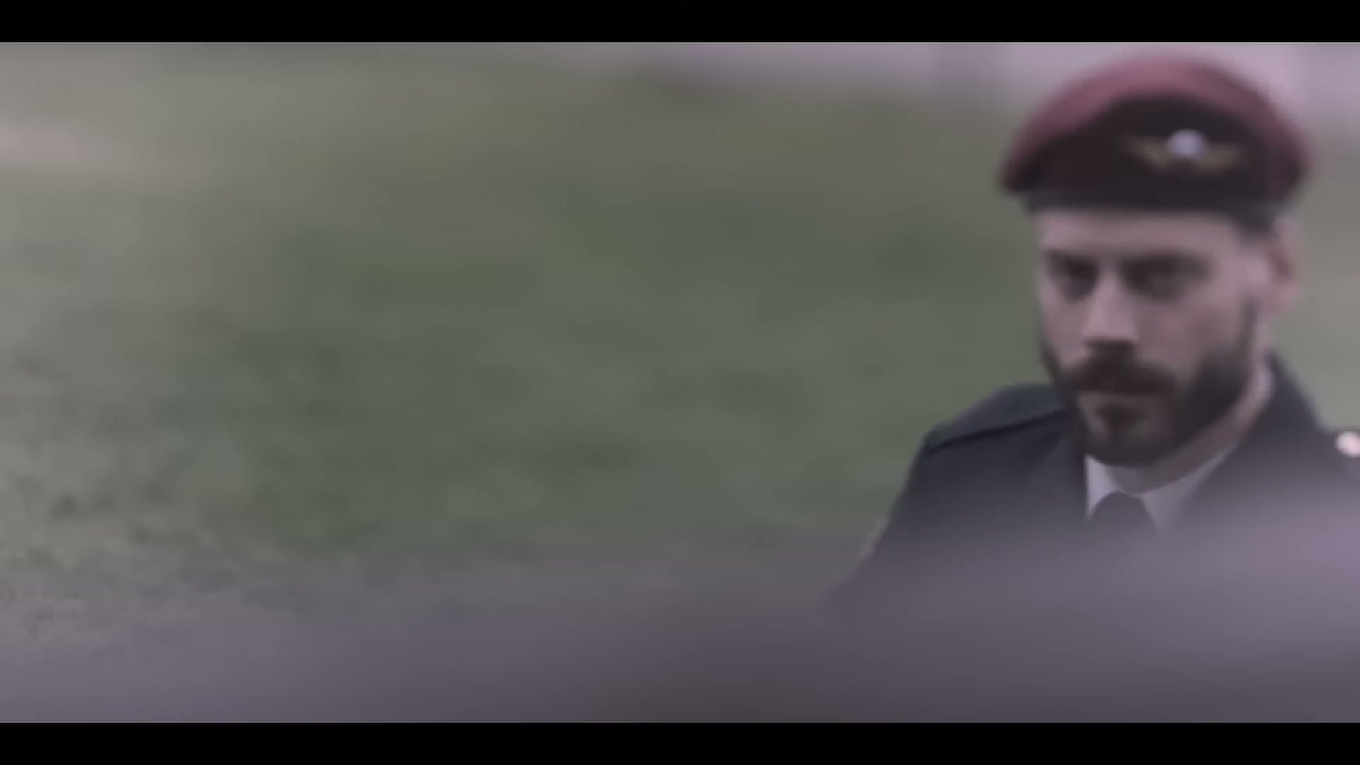 Soldier in dress uniform